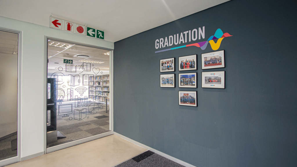 SACAP Johannesburg Graduation an Library Exterior