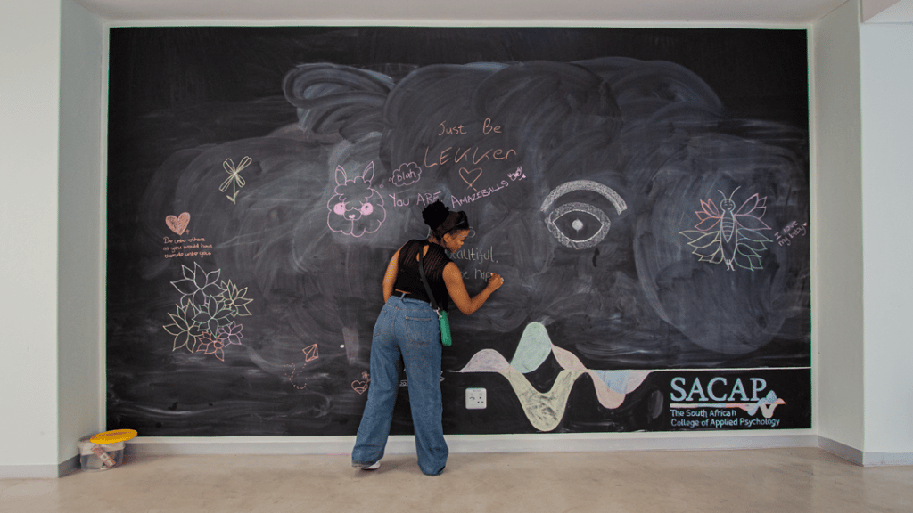 SACAP Johannesburg Chalk Board