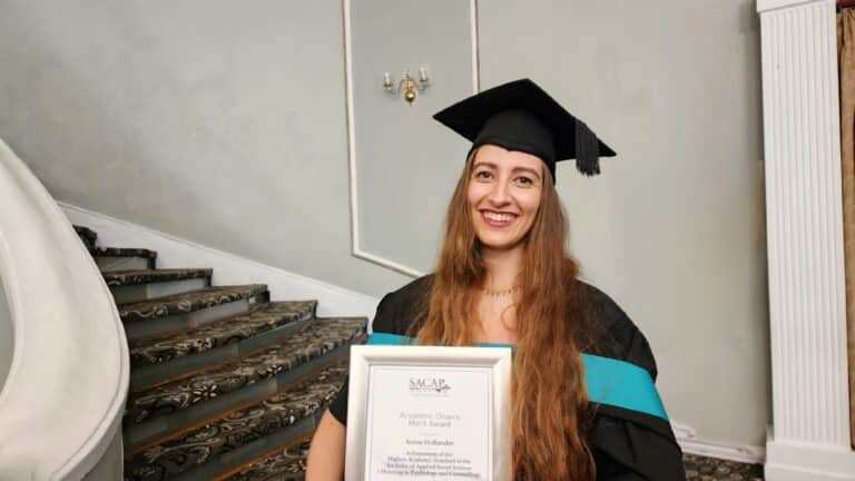 Anine Hollander, SACAP Graduate
